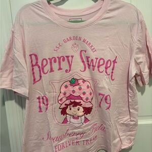 Berry Sweet Strawberry Shortcake T-Shirt - Pink